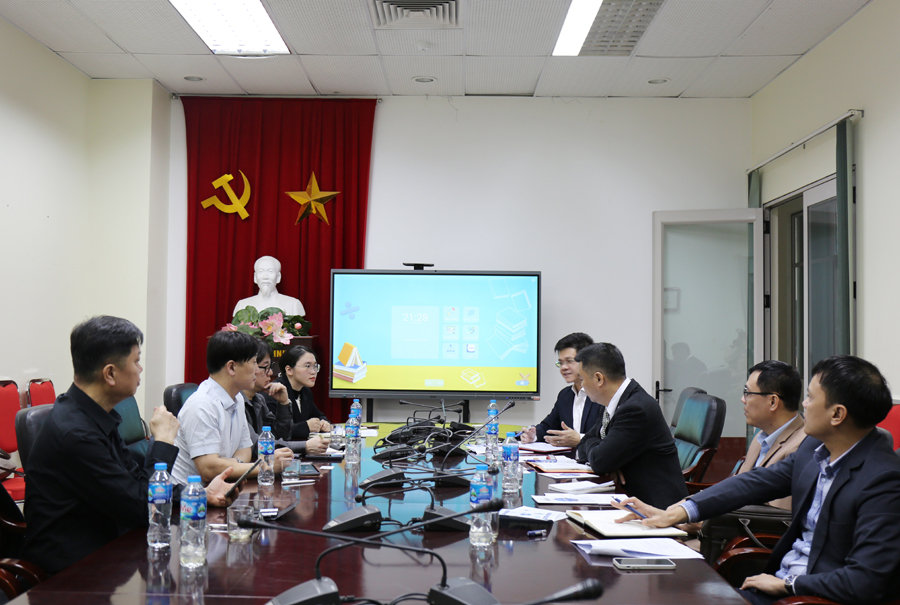 Chuyến thăm và làm việc của đoàn Sở giáo dục tỉnh Gyeonggi (Hàn Quốc) tại Trung tâm Số – Đại học Thái Nguyên
