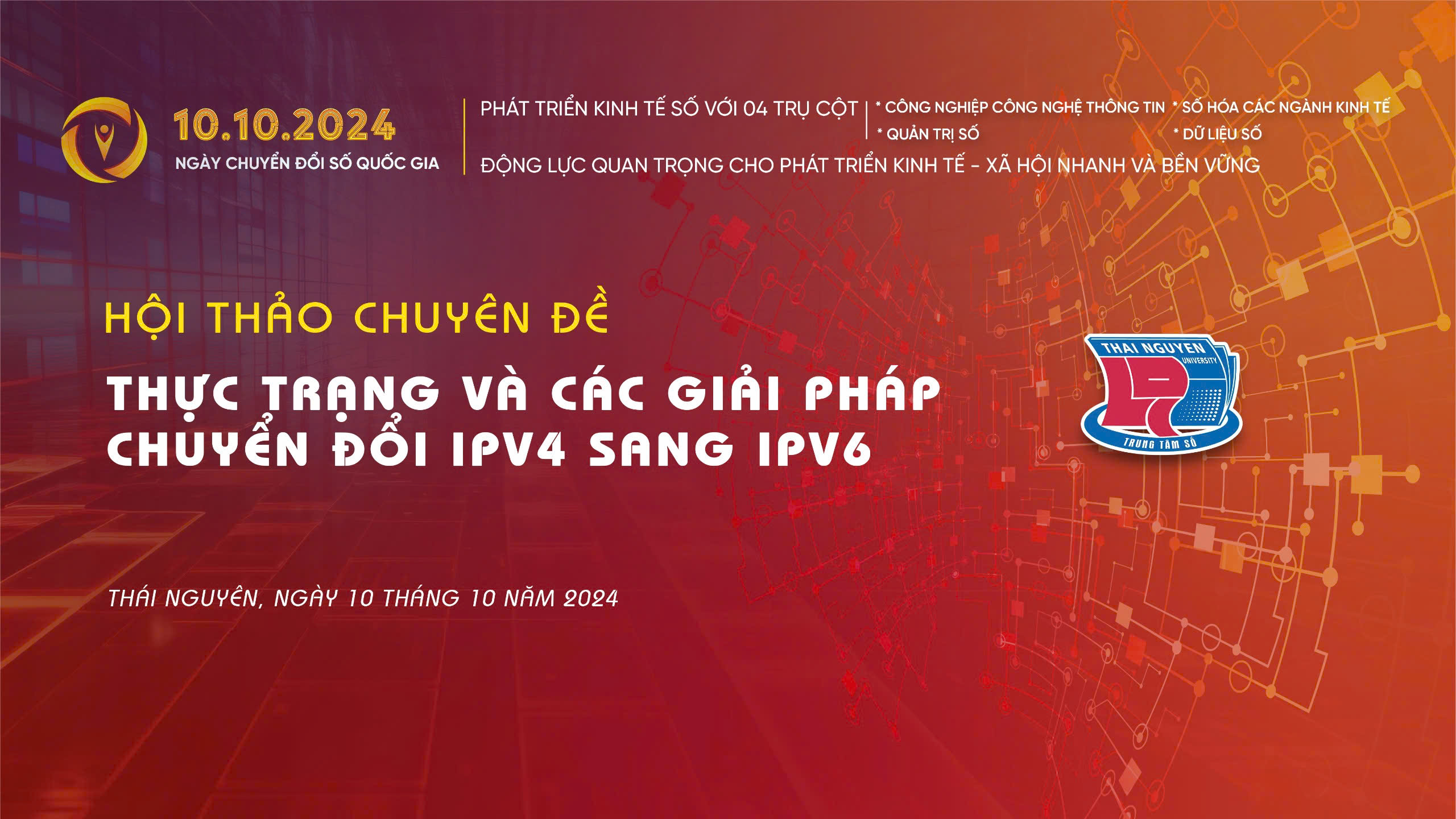 Hội thảo Thực trạng và các giải pháp chuyển đổi Ipv4 sang Ipv6